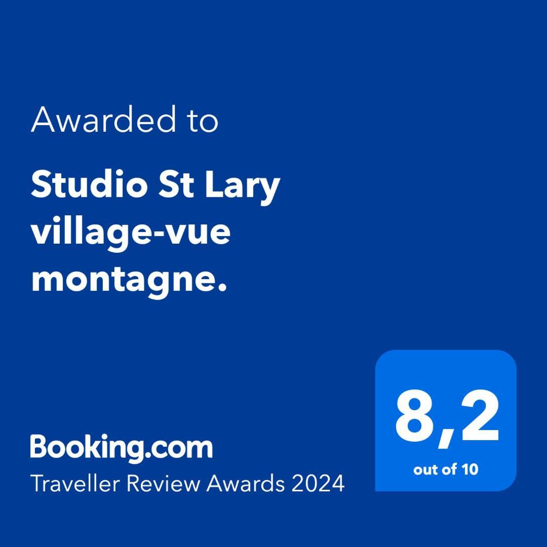 Studio St Lary Village-Vue Montagne. Сен-Лари-Сулан Экстерьер фото