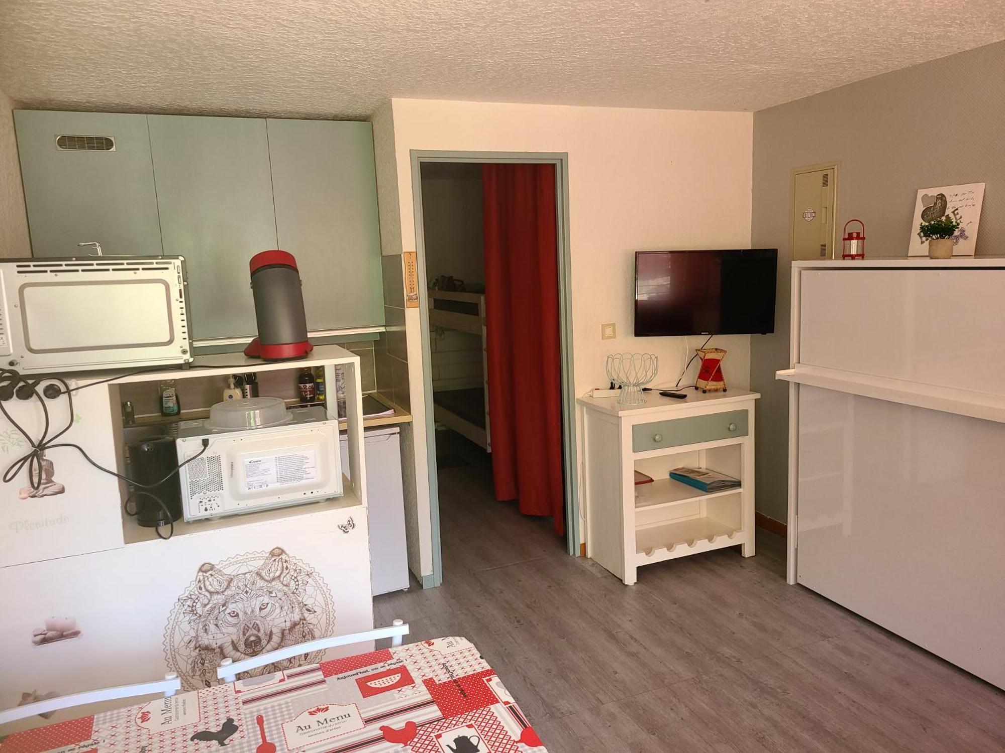 Studio St Lary Village-Vue Montagne. Сен-Лари-Сулан Экстерьер фото